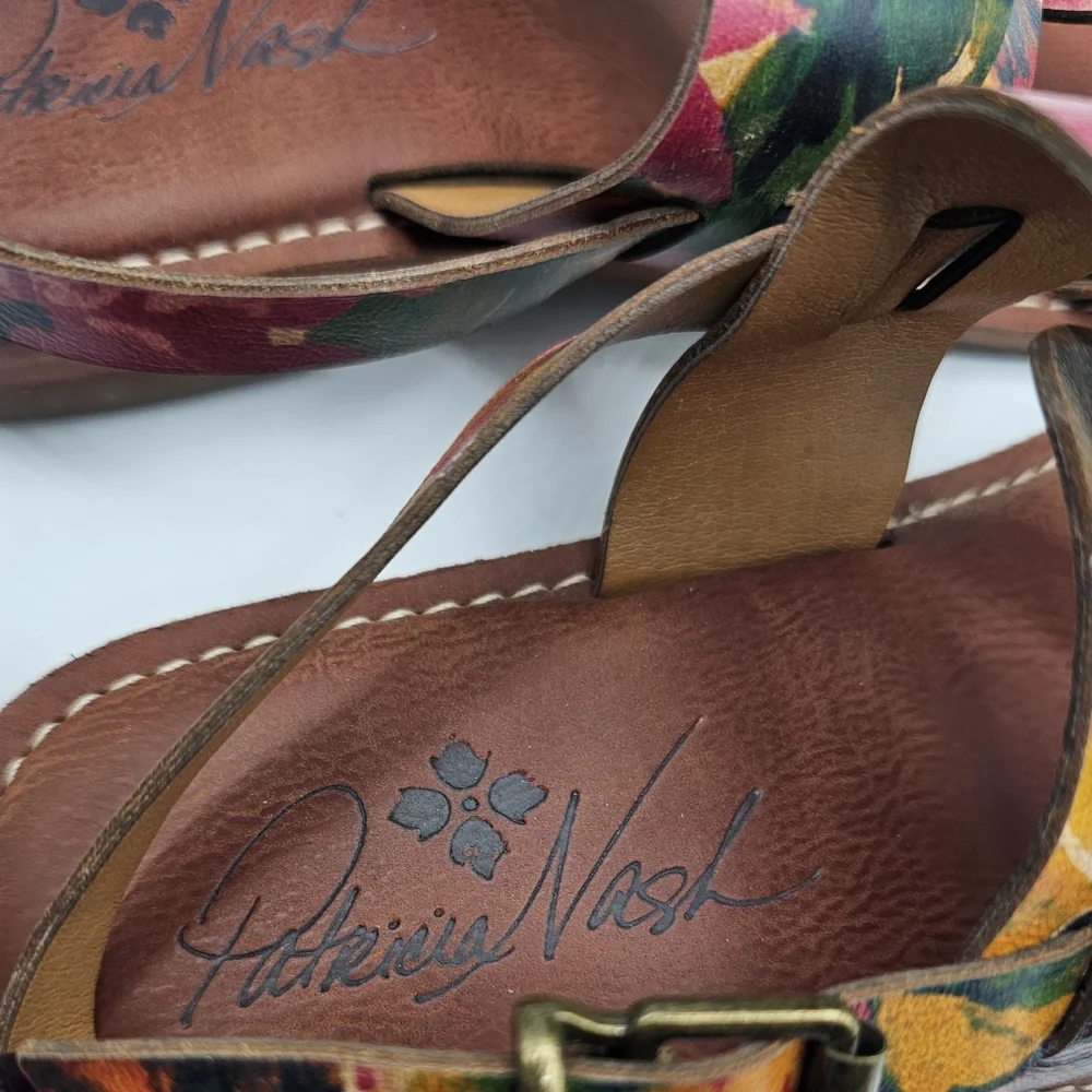 Patricia Nash Fidella Spring Multi Sandals - Picture 9 of 15